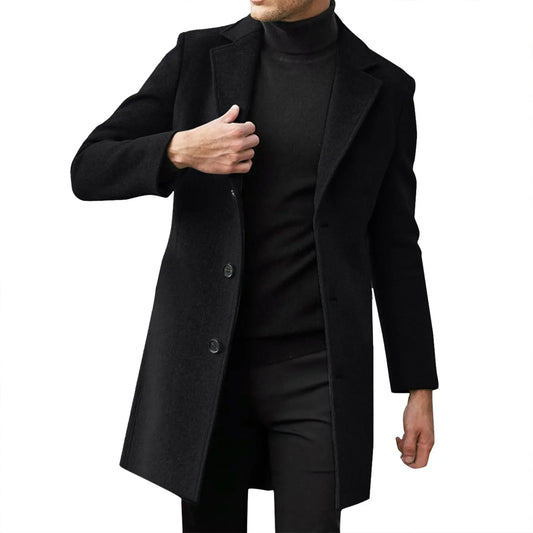 Mens Leisure Overcoat