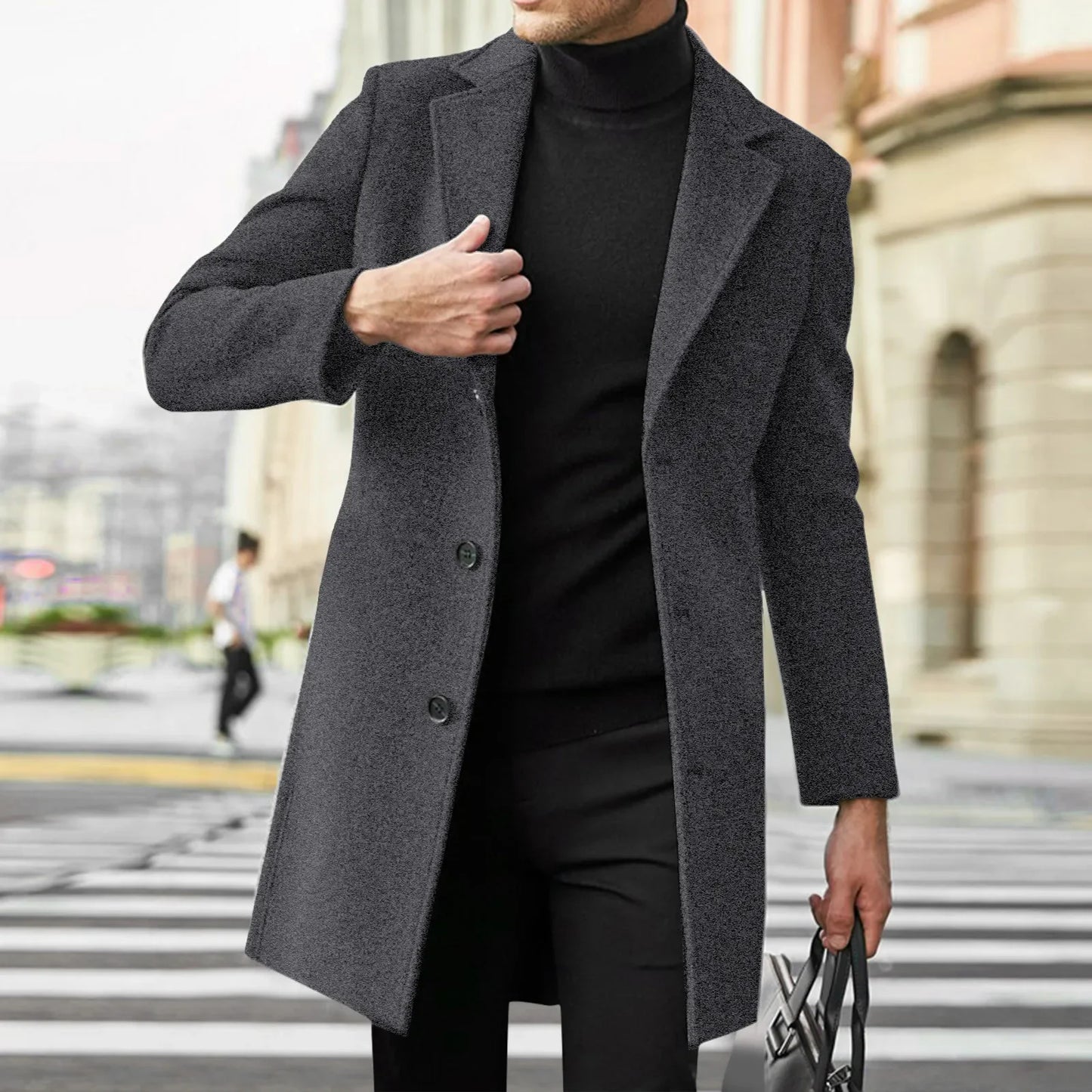 Mens Leisure Overcoat